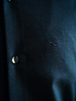 Mens Casual Shirts - 100% Cotton Black Shirt for Man - Image 4