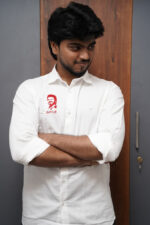 Mens Casual Shirts - 100% Cotton Vijay Shirt for Man (Red Embroidery) - Image 4