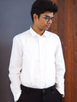 Mens Casual Shirts - 100% Cotton White Shirt for Man - Image 6